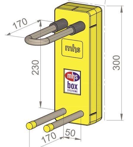 mhs VHKS 00131ML00000e0 Ventilheizkörper V-HKS23-40/ML/16-Uponor Uponor MLC