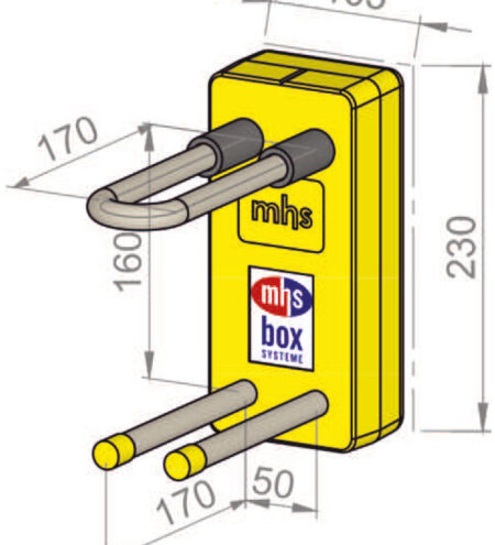 mhs VHKS 00231ME00000e0 Ventilheizkörper V-HKS16-40/ME/16-Geberit Mepla