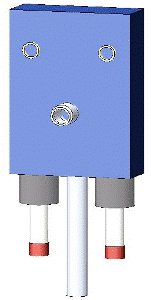 ProfiBox f. E-Speicher, Mauerwerk, Rohr von unten, DN20, Kelox