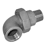 Winkelverschraubung Fig.312/100 I/A Wst.316, 2" konisch dichtend