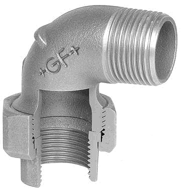 Knieholländer Fig. 100 1/2" verzinkt
