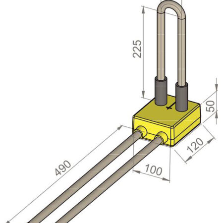 mhs VHKP 01031ME00000f0 Ventilheizkörper V-HKP-50/16/ME-Geberit Mepla