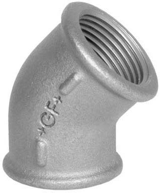 Knie 45° Fig. 120 3/4" verzinkt
