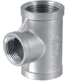 T-Stücke Innengewinde red. Fig. 307R 316 1 1/2" x 1/2"