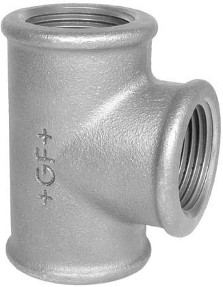 T-Stück Fig. 130 21/2" schwarz