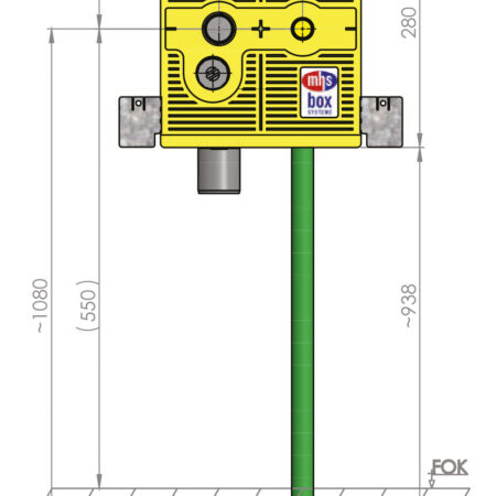 mhs Waschmaschine 23541RA0000000 Ausführung HL 400 WMU/240-I/16/RA-Rehau Rautitan