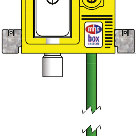 mhs Waschmaschine 24041KE0000000 Ausführung HL 4000.0 WMU/240-4000-I/16/KE-Kelit Kelox