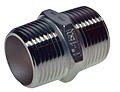 8-Kant-Doppelnippel Fig.280/340 Wst.316 2 1/2" AG
