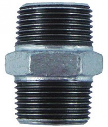 Doppelnippel Fig.280  1/2" Verz. TYPGEPRÜFT