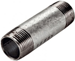 Rohrdoppelnippel Fig. 530 6/4"x120mm schwarz