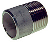 Anschweisnippel Fig.533/308 Wst.316 3/4" AG x 100mm, aus Rohr gefertigt