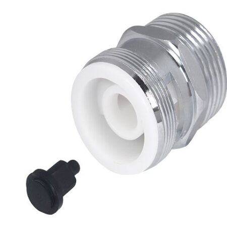 ALVA Rohrbelüfter DN20, AG 3/4" x AG M27x1, verchromt, DVGW geprüft 0018801550001