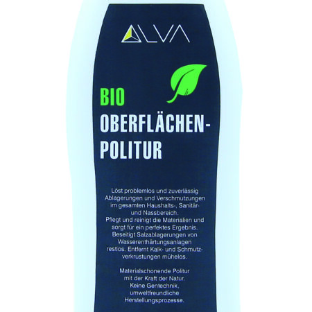 ALVA BIO Oberflächenpolitur, 500 ml Flasche
