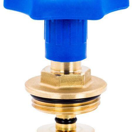 ALVA BONAQUA Oberteil f. ACB 1/2", Handrad blau