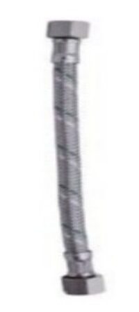 ALVA Niroflex-Verbinder DN13 DVGW, Silikon IG 1/2" x IG 1/2" L 100cm