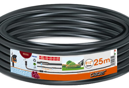 ALVA Gartenberegnung Tropfschlauch, 16mm-25m, schwarz 2l/Std 0,5-1b