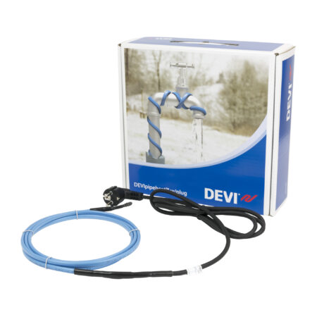 ALVA pipeheat 10 mit  Stecker, 8m, 80W 230V Rohrbegleitheizung selbstbegrenzend