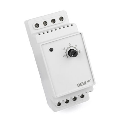 ALVA 330 -10/+10C m. Leitungsfühler Thermostat für DIN-Schienenmontage