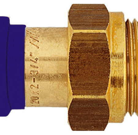 ALVA Preßverschraubung mit AG flachdichtend 16x2 - 1/2" AG SIS
