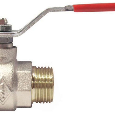 ALVA Kugelhahn Fig. 200AA 1/2" AG, Mssg.m.vollem Durchg.