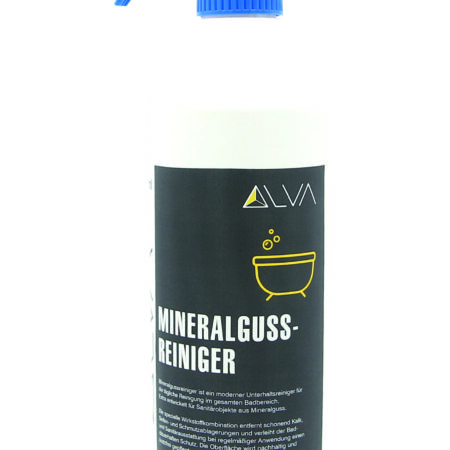 ALVA Mineralguss-Reiniger, 750 ml Flasche mit Sprühkopf