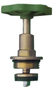ALVA Fettkammer-Oberteil, Durchgang-/Schrägsitzventil, mit steigender Spindel, DN40, 1 1/2", aus Messing, mit EPDM Dichtung 0018014000001