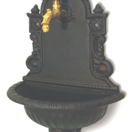 ALVA Nostalgie Wandbrunnen, Gewinde 1/2" H 75 cm x B 44 cm
