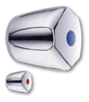 ALVA Oberteil mit Metallgriff 1/2" blau