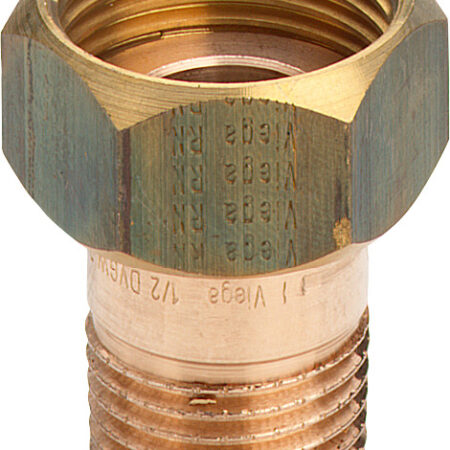 ALVA Verschraubung 3335 flachdichtend in R3/4 x G1 Rotguss