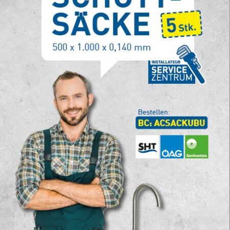 ALVA LDPE 1A-Mat. Flachsack unbed., transp.klar,500x1000x0,140mm 5Stk./PKG