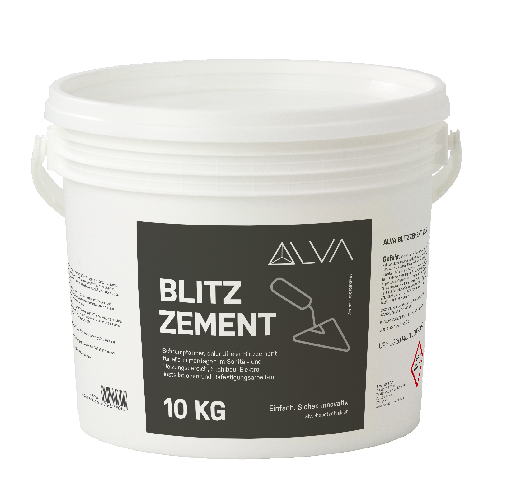 ALVA Schnellbinder 10kg Eimer