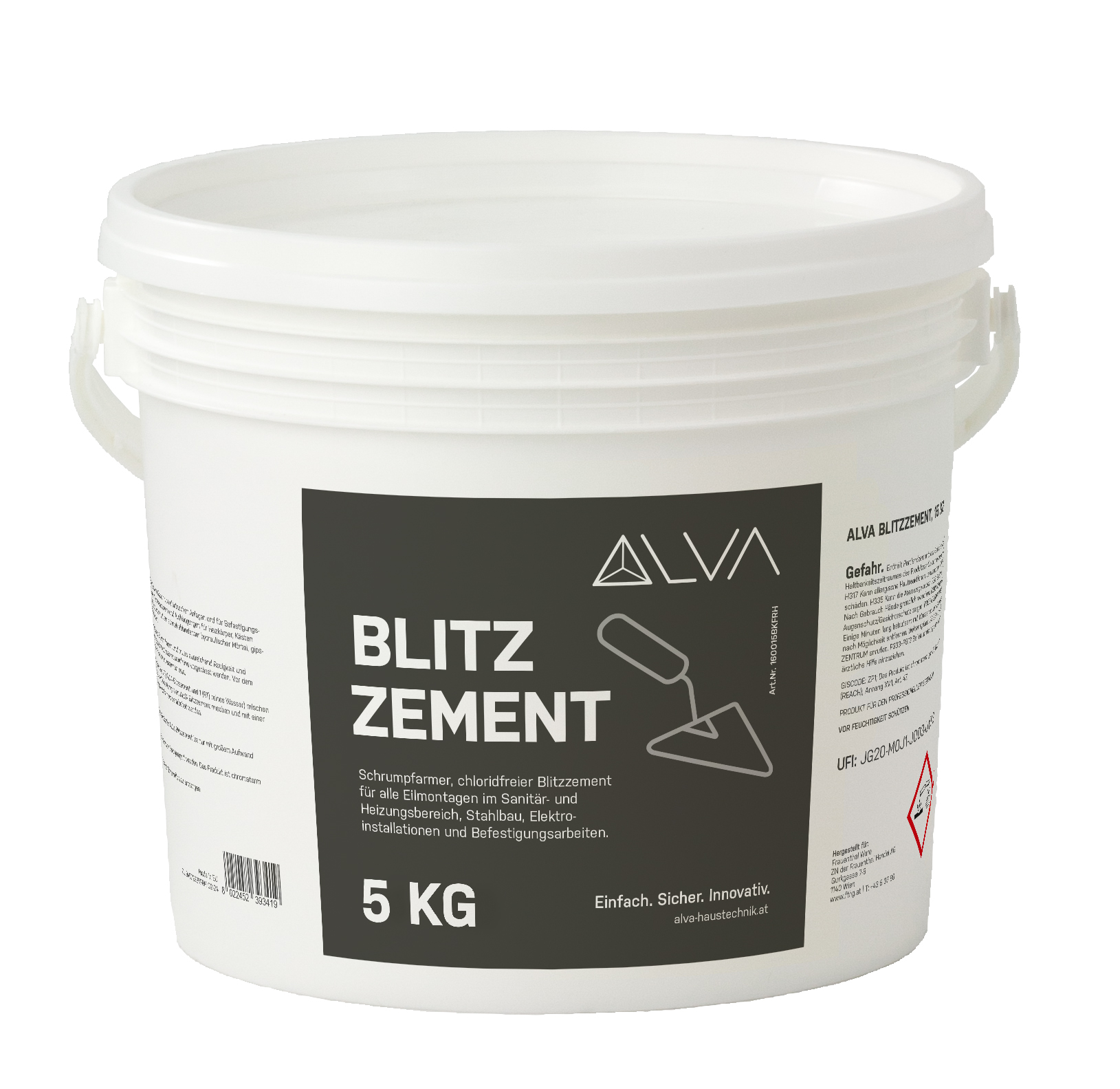 ALVA Schnellbinder 5kg Eimer