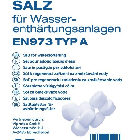 ALVA Regeneriersalz f.Enthärtungsanlage EN973 TYP A / DIN 19604, 25kg Sack