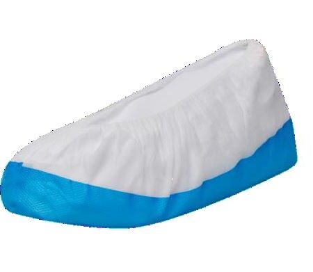 Überziehschuhe, 20 Stk. weiß/blau, onesize