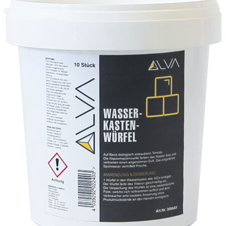 ALVA WasserkastenWürfel, 10 Stück im Eimer