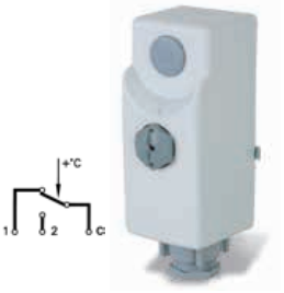 Afriso Anlegetherm.GAT/7 C2 0-90 Gr. innen einstellb.(67403)