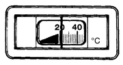 Afriso Kesselthermometer Type THK150/58S (Grundlaenge 1.5m)