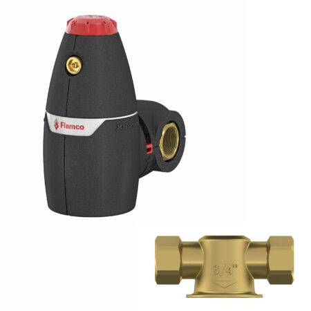 ALVA Luftabscheider XStream Vent DN25 - G1 F mit Isolierung