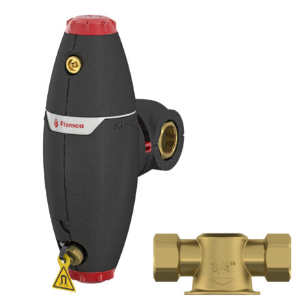ALVA Luft/Schlammabscheider XStream Vent-Clean DN32 - G1 1/4 F m. Isolierung