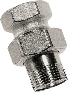 ALVA Verschraubung 3/4" AG x 3/4" IG
