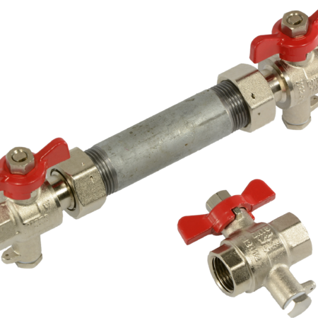 ALVA Erstausrüsterbausatz für WMZ für qp 3,5 und 6 m³/h, DN 25 BL:260