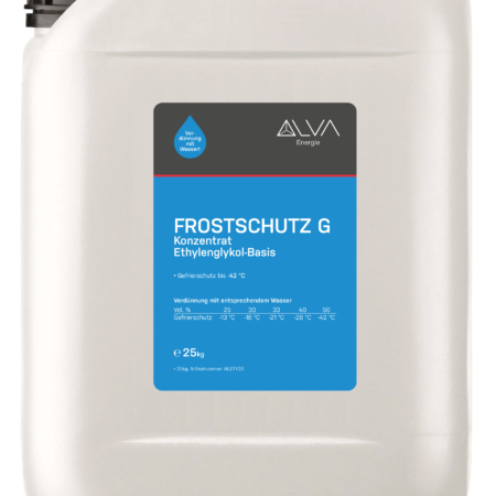 ALVA Frostschutz G, Konzentrat, Ethylenglykol-Basis, 25 kg