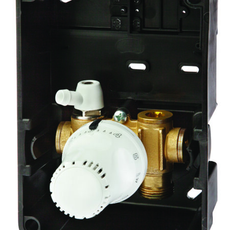 ALVA Regelbox TH, Standard m.Blende weiß