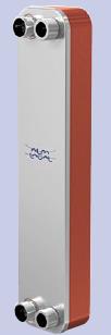 Alfa-Laval Wärmetauscher CB60-30H 4 x 1" Anschlüsse, 84x113x527mm