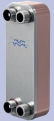 Alfa-Laval Wärmetauscher CB30-34H 2x1" + 2x5/4" Anschlüsse, 92x113x313mm