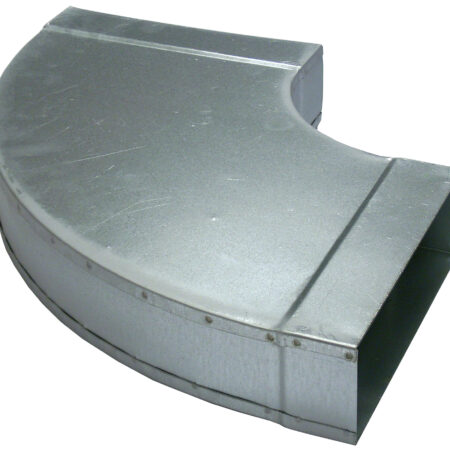 ALVA Flachkanal Bogen 90Grad horizontal