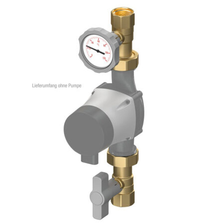 ALVA Pumpenabsperrset C1" ohne Schwerkraftbremse