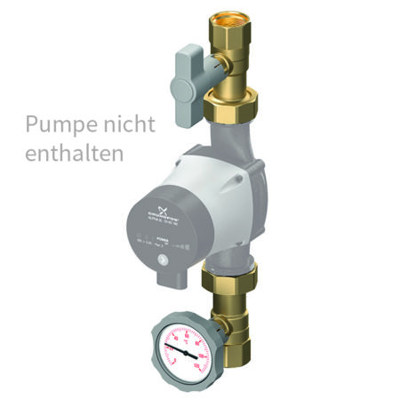ALVA Pumpenabsperrset S5/4" für Speicherbeladung