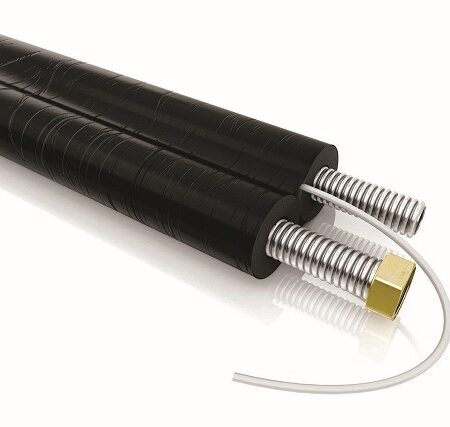 ALVA Isoliertes Edelstahlwellrohr DN 20 Aeroline, 20x13 mm, L:15 m OVS
