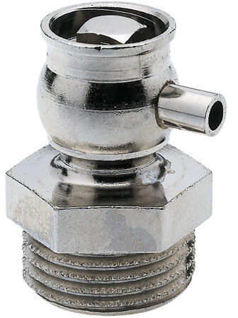 ALVA Entlüftungsventil vernickelt 1/8"